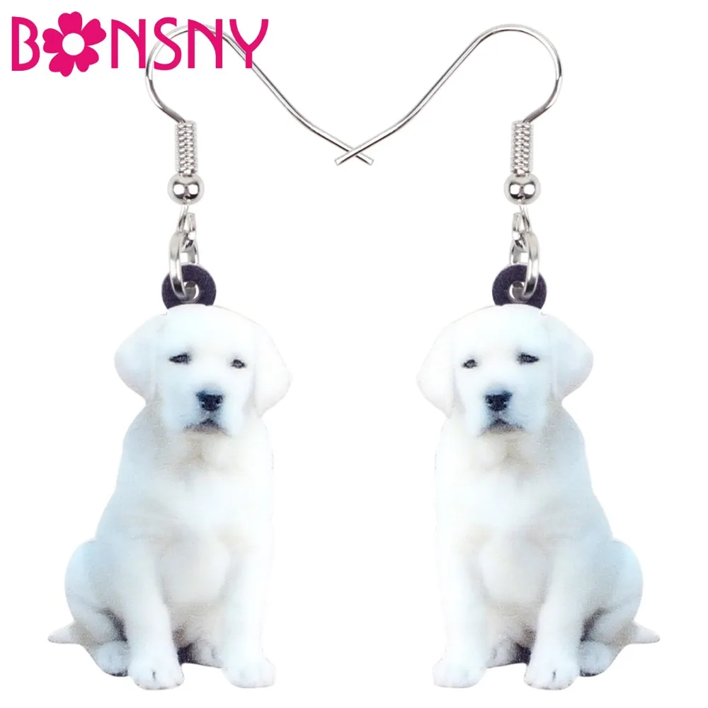 Bonsny Acrylic Snowy Labrador Retriever Dog Earrings Dangle Drop Big Anime Animal Jewelry For Women Girls Pet Lovers Charms Gift
Bonsny Acrylic Snowy Labrador Retriever Dog Earrings Dangle Drop Big Anime Animal Jewelry For Women Girls Pet Lovers Charms Gift