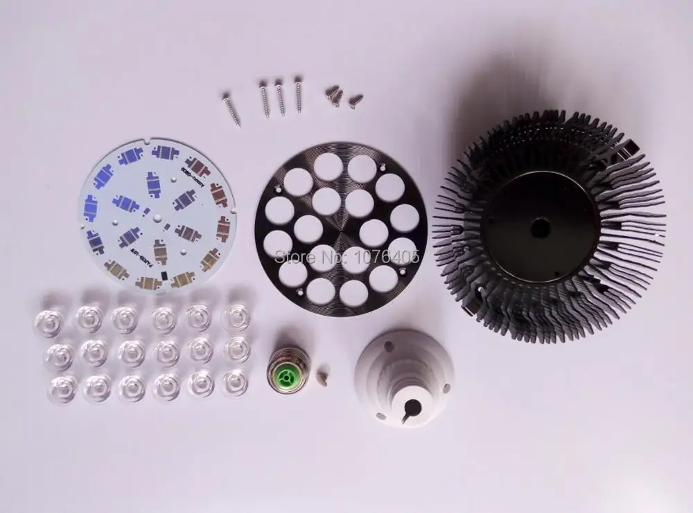 1 шт. DIY Светодиодная лампа PAR38 kitsl светильник почка 12 Вт 18 par освесветильник
