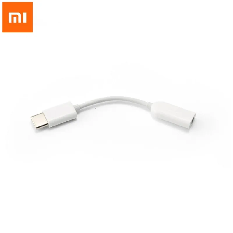Original Xiaomi Type-C Male to 3.5mm Female Audio Adapter Type C to 3.5 Headphone Converter for Xiaomi mi8 / mi 6 H30
Original Xiaomi Type-C Male to 3.5mm Female Audio Adapter Type C to 3.5 Headphone Converter for Xiaomi mi8 / mi 6 H30