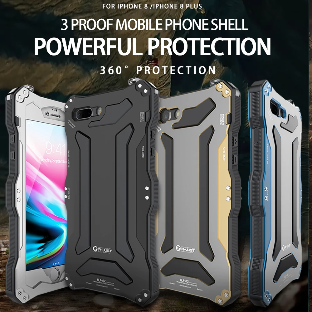 R-JUST Gundam Armor Life Waterproof shockproof Aluminum Metal Cover Case for IPhone 5S SE 6 6s 8 6s plus 7 8 7Plus Phone Cases
R-JUST Gundam Armor Life Waterproof shockproof Aluminum Metal Cover Case for IPhone 5S SE 6 6s 8 6s plus 7 8 7Plus Phone Cases