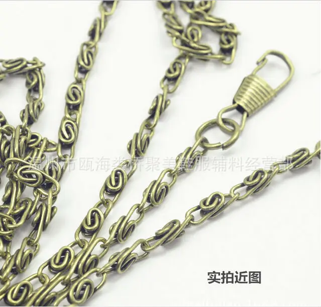 5PCS 40cm strong and durable Vintage Metal Shoulder Strap Chain purse DIY Sewing handmade Bag part Cords purse handle LW808
5PCS 40cm strong and durable Vintage Metal Shoulder Strap Chain purse DIY Sewing handmade Bag part Cords purse handle LW808