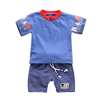 Summer Kids Baby Boy Sets 2Pcs Cartoon Printed Short Sleeve T-Shirt Blouse+Shorts Casual Outfits Clothes Kids Clothes
Summer Kids Baby Boy Sets 2Pcs Cartoon Printed Short Sleeve T-Shirt Blouse+Shorts Casual Outfits Clothes Kids Clothes