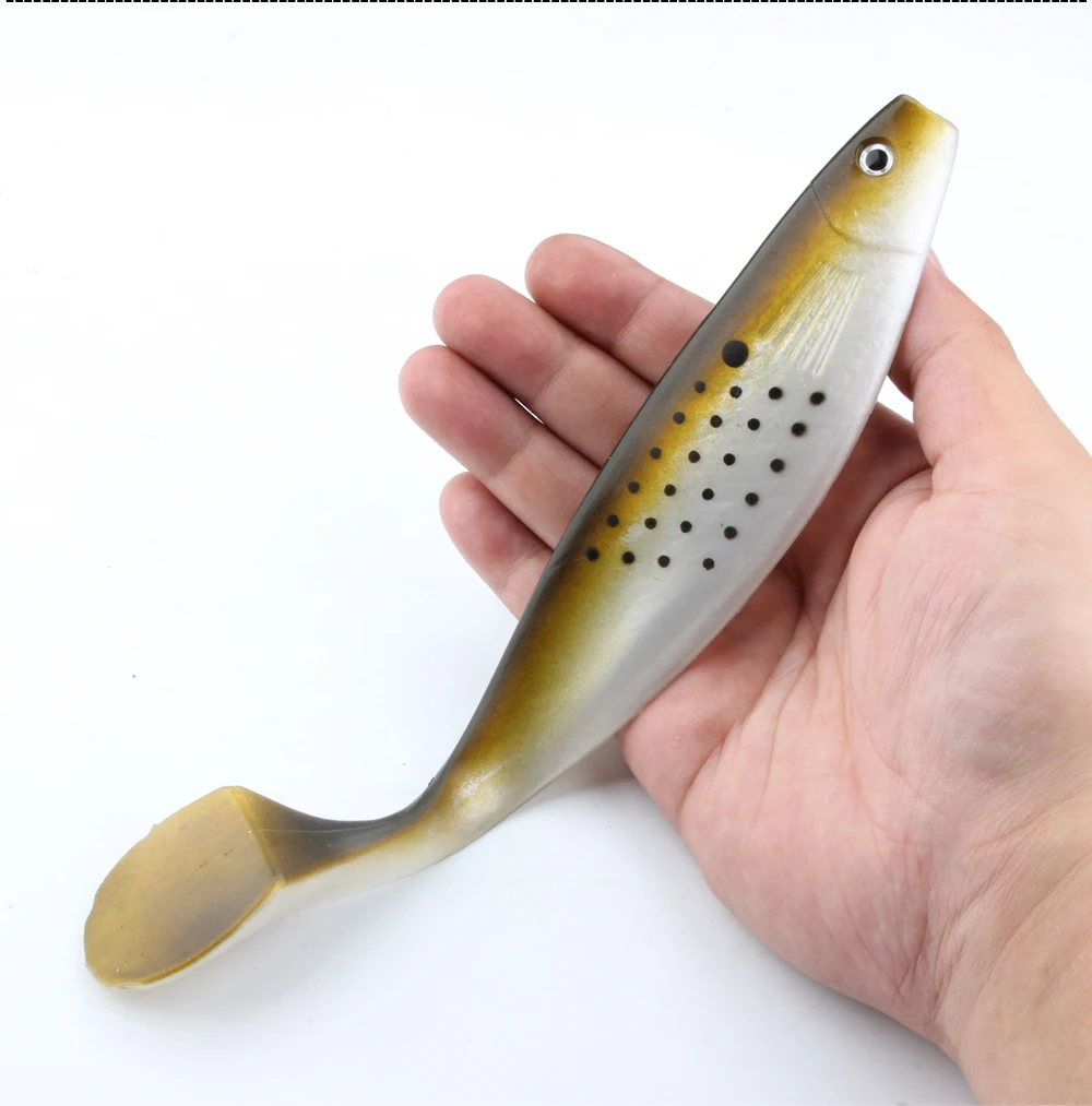70g 24cm Big Fishing Silicone Baits Isca-Artificiais Saltwater Sea Lifelike Fishing Lures 2018 For Spring Spinpoler Tackle (3)