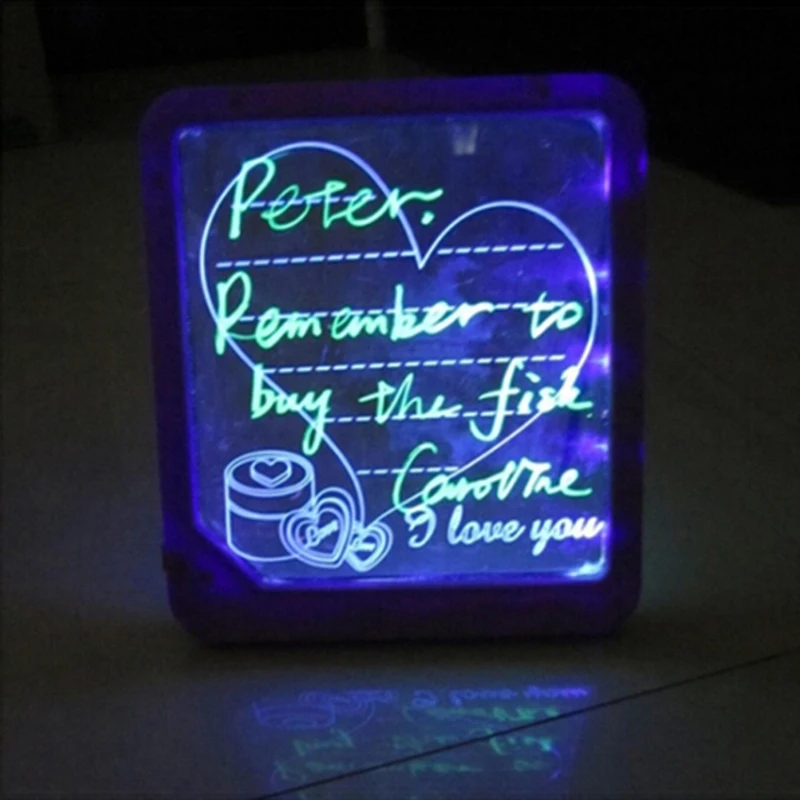 Luz LED tablero de dibujo regalos electrónicos fluorescente escritura DrawingToy riting rompecabezas juguete de la educación
Luz LED tablero de dibujo regalos electrónicos fluorescente escritura DrawingToy riting rompecabezas juguete de la educación