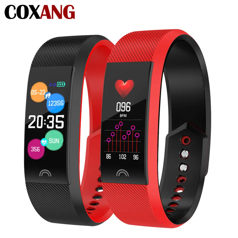 COXANG F6 Fitness Bracelet Heart Rate Monitor Blood Pressure Measurement Smart Bracelet Pedometer Activity Tracker Wristband
COXANG F6 Fitness Bracelet Heart Rate Monitor Blood Pressure Measurement Smart Bracelet Pedometer Activity Tracker Wristband