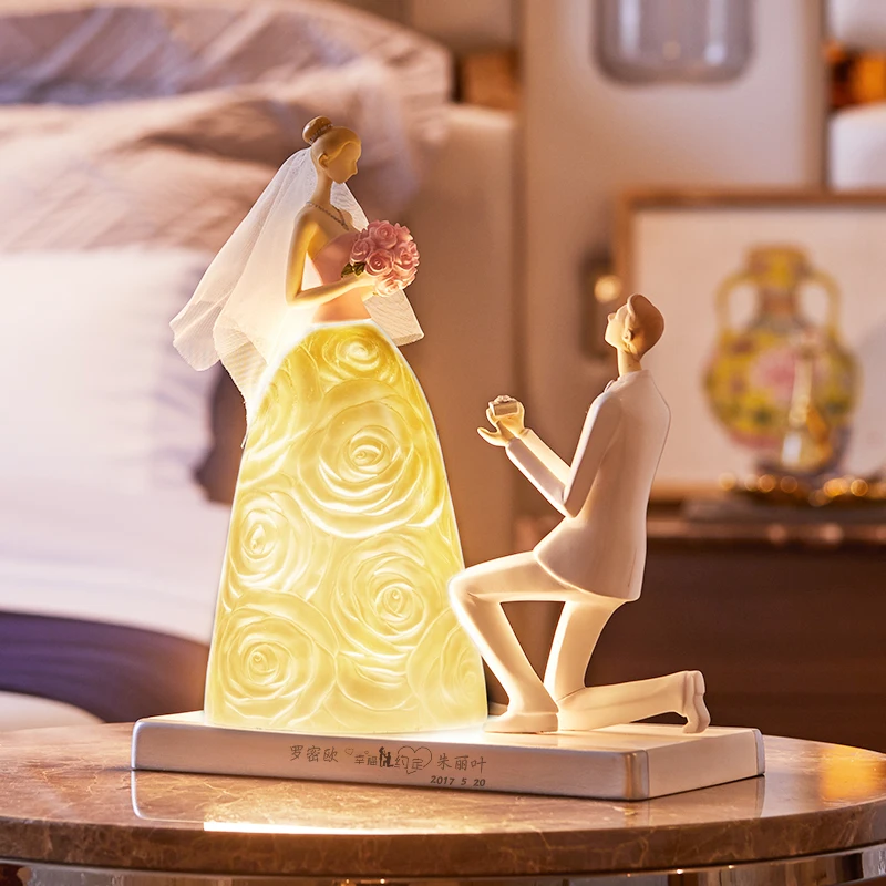 Modern Resin Table Lamp Lovers Holding A Diamond Ring To Propose Marriage Lamp For Bedroom Bedside Room Decor Lamp Wedding Gift
Modern Resin Table Lamp Lovers Holding A Diamond Ring To Propose Marriage Lamp For Bedroom Bedside Room Decor Lamp Wedding Gift