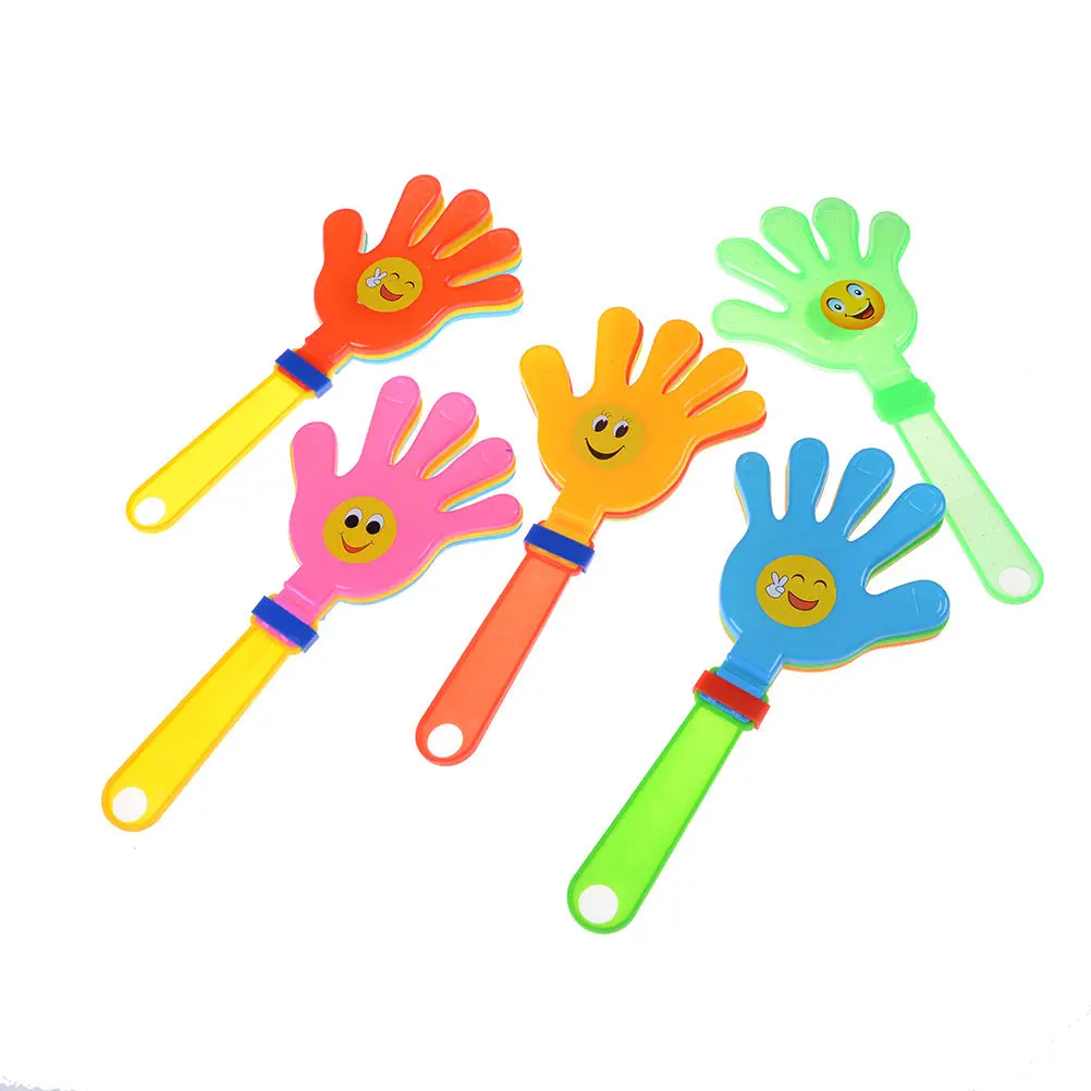 Newest 1Pcs Hand clapper Concert party cheering props children clap clap your hands small hands Festival supplies Random color
Newest 1Pcs Hand clapper Concert party cheering props children clap clap your hands small hands Festival supplies Random color