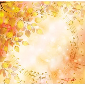 LB Polyester & Vinyl Autumn Yellow Leaves Ring Music Note Decor Backdrops Background For Photography Studio Backdrop Photo Props
LB Polyester & Vinyl Autumn Yellow Leaves Ring Music Note Decor Backdrops Background For Photography Studio Backdrop Photo Props