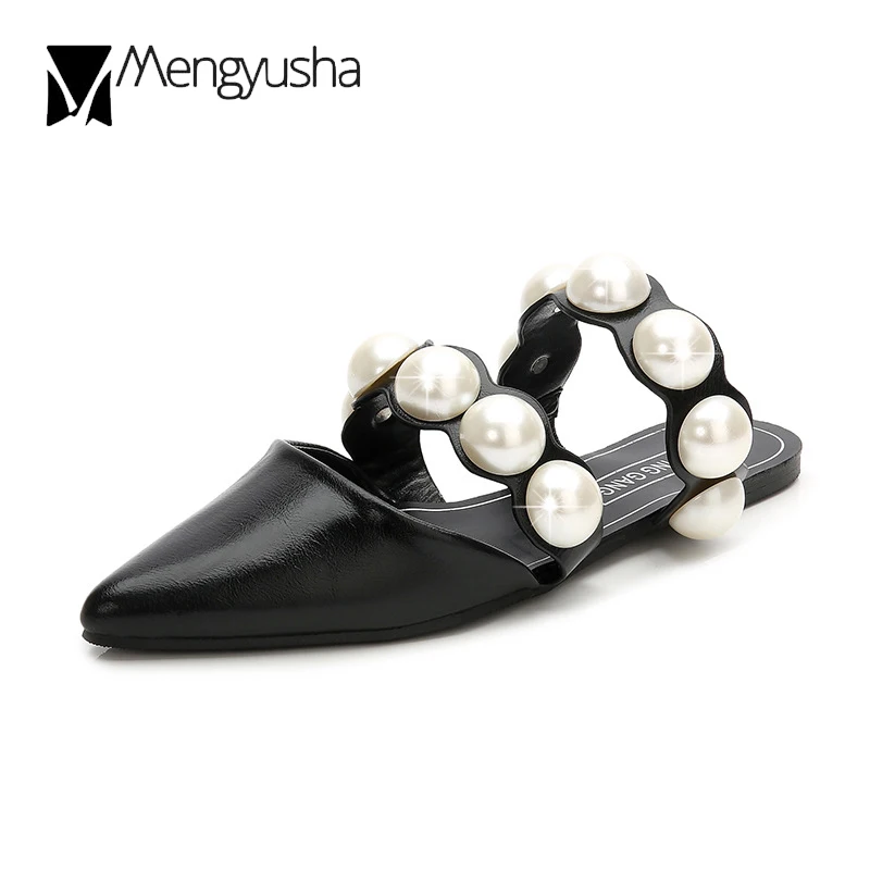 Famous brand pointed toe mules slippers women sandalia pearl decorate band flat gladiator sandals woman cozy cutout slides mujer
Famous brand pointed toe mules slippers women sandalia pearl decorate band flat gladiator sandals woman cozy cutout slides mujer