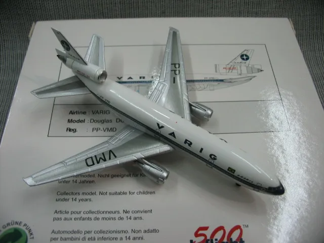 rare IF500 1: 500 Embraer DC-10 pp-vmd Alloy aircraft model Favorites Model
rare IF500 1: 500 Embraer DC-10 pp-vmd Alloy aircraft model Favorites Model