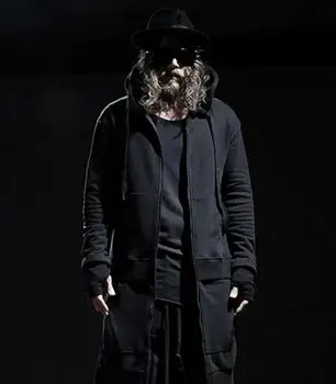 Men's clothing outerwear personalized byther patchwork side zipper long design with a hood sweatshirt winter coat !
Men's clothing outerwear personalized byther patchwork side zipper long design with a hood sweatshirt winter coat !