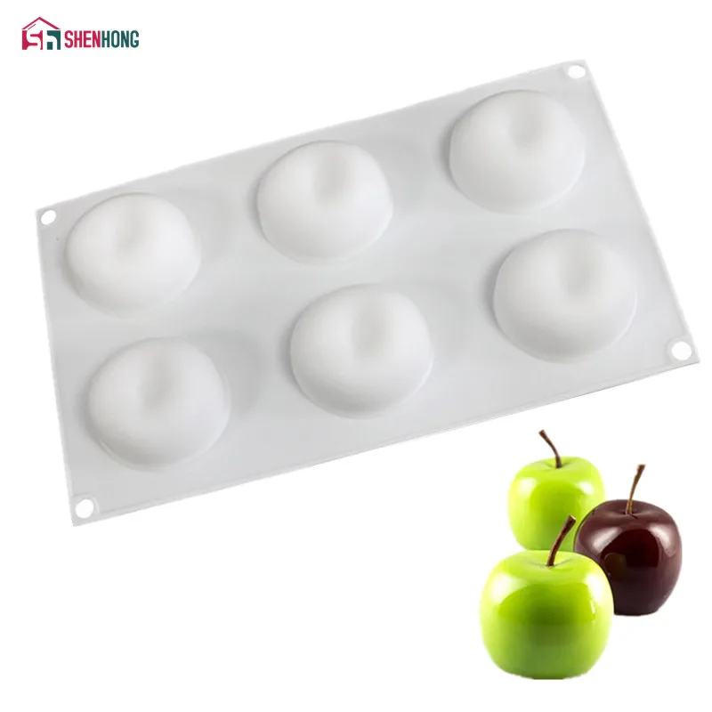 NEW Apple Cake Mould Silikonform Fruit Moule Flower Silicone Mold For Baking Frozen Fondant Dresser Bread Mousse
NEW Apple Cake Mould Silikonform Fruit Moule Flower Silicone Mold For Baking Frozen Fondant Dresser Bread Mousse