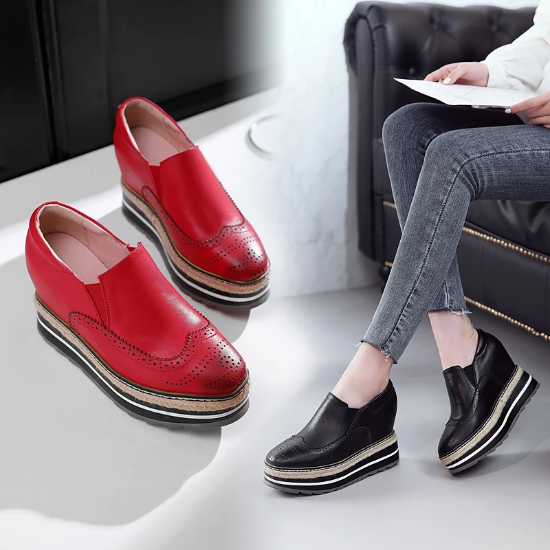INS hot women shoes Genuine Leather 22-24.5 cm length pumps women shoes super high heel Brocken shoes Increased Lok Fu shoes
INS hot women shoes Genuine Leather 22-24.5 cm length pumps women shoes super high heel Brocken shoes Increased Lok Fu shoes