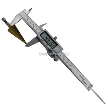 100pcs Metal Housed Fractional Digital Vernier Caliper 6" 150mm Fast Free shipping
100pcs Metal Housed Fractional Digital Vernier Caliper 6" 150mm Fast Free shipping