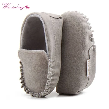 PU Suede Leather Newborn Baby Shoes Boy Girl Moccasins Soft Soled Non-slip Footwear First Walker
PU Suede Leather Newborn Baby Shoes Boy Girl Moccasins Soft Soled Non-slip Footwear First Walker