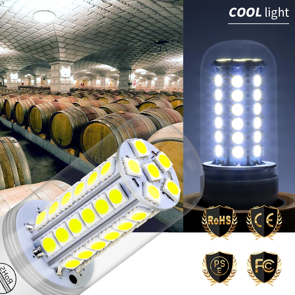 Led Lamp E27 SMD 5050 Led Corn Bulb E14 220V Lampada led Light 230V Energy Saving Lighting for Home Decoration 24 30 36 48leds
Led Lamp E27 SMD 5050 Led Corn Bulb E14 220V Lampada led Light 230V Energy Saving Lighting for Home Decoration 24 30 36 48leds