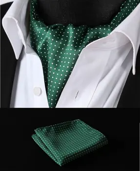 RD103G Green White Polka Dot Silk Cravat Woven Ascot Tie Pocket Square Handkerchief Suit Set
RD103G Green White Polka Dot Silk Cravat Woven Ascot Tie Pocket Square Handkerchief Suit Set