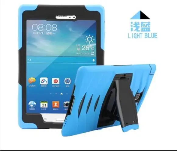 Shock Wave Style Case for Samsung Galaxy Tab A 8.0 T350 T355 8 Inch Tablet shakeproof Silicon + PC Stand kids funda cover + Pen
Shock Wave Style Case for Samsung Galaxy Tab A 8.0 T350 T355 8 Inch Tablet shakeproof Silicon + PC Stand kids funda cover + Pen