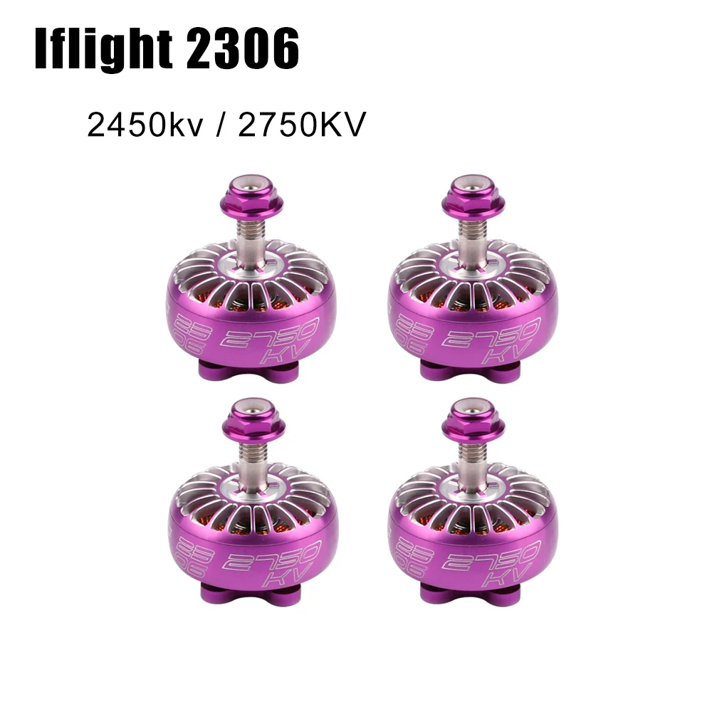 iFlight XING X 2306 2450kv 2750KV 2-4s Brushless Motor W/ Titanium alloy shaft compatible HQ 5 inch propeller for FPV RC Racing
iFlight XING X 2306 2450kv 2750KV 2-4s Brushless Motor W/ Titanium alloy shaft compatible HQ 5 inch propeller for FPV RC Racing