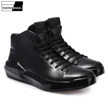 England Style Top Quality Brand Mens Genuine Leather Pigskin Lace Up Fashion Breathable High Top Thick Bottom Casual Shoes Male
England Style Top Quality Brand Mens Genuine Leather Pigskin Lace Up Fashion Breathable High Top Thick Bottom Casual Shoes Male