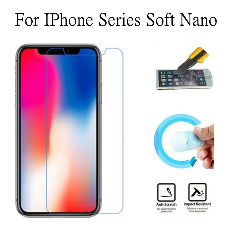 Soft Explosion-proof Nano Protection Film Foil For IPhone XS Max XR X Screen Protector Not Tempered Glass
Soft Explosion-proof Nano Protection Film Foil For IPhone XS Max XR X Screen Protector Not Tempered Glass