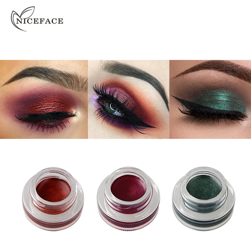 Niceface Natural 15 Colors Single Eyeshadow Cream Waterproof Long Lasting Pigments Red Green Color Shimmer Metallic Eye Shadow
Niceface Natural 15 Colors Single Eyeshadow Cream Waterproof Long Lasting Pigments Red Green Color Shimmer Metallic Eye Shadow