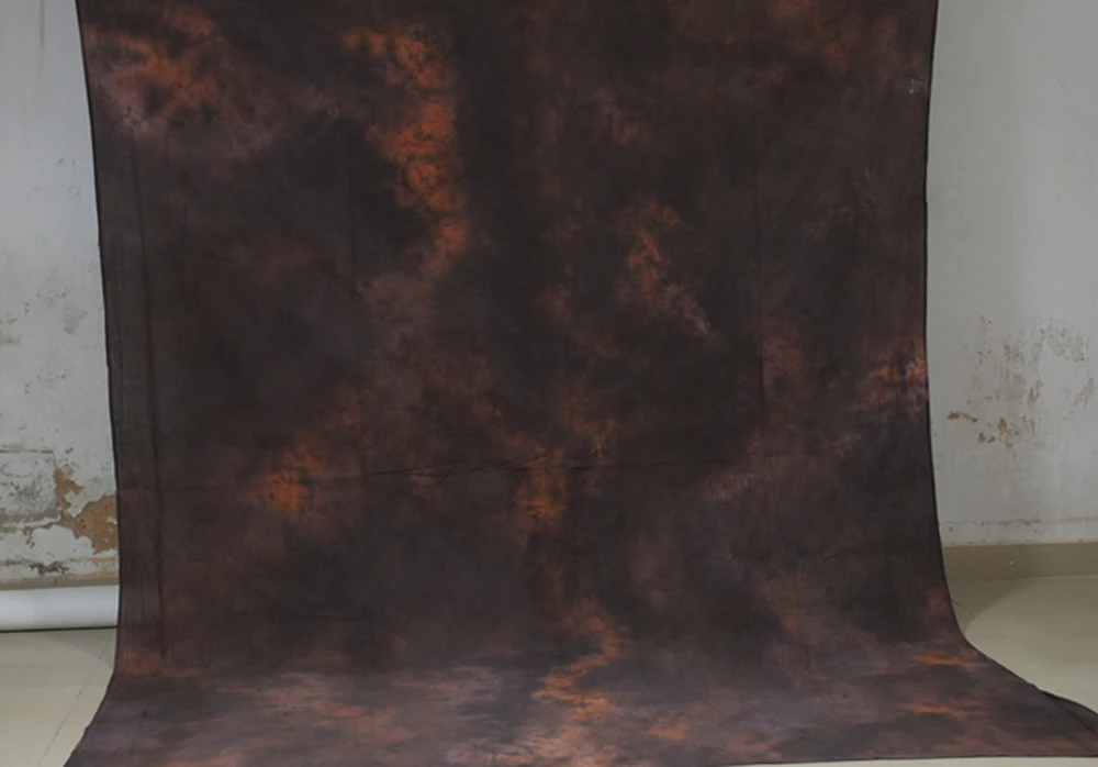 HUAYI Hand Dyed Brown Muslin Photo Backdrop Cotton Hand Painted Background Glare-Free Photography Studio Screen 7x10ft XY-02
HUAYI Hand Dyed Brown Muslin Photo Backdrop Cotton Hand Painted Background Glare-Free Photography Studio Screen 7x10ft XY-02
