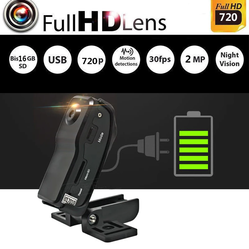 HD 720P Mini Camera Sensor Night Vision Camcorder Micro Video DVR Motion Recorder Sport Camera Support Remote Viewing with TF
HD 720P Mini Camera Sensor Night Vision Camcorder Micro Video DVR Motion Recorder Sport Camera Support Remote Viewing with TF