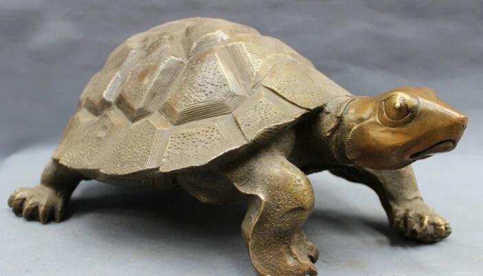 song voge gem S5569 14" Chinese Bronze Copper FengShui Chelonian Folk Longevity Sea Turtle Statue
song voge gem S5569 14" Chinese Bronze Copper FengShui Chelonian Folk Longevity Sea Turtle Statue
