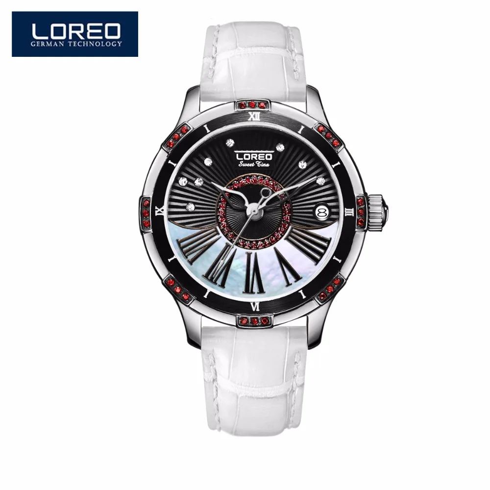 LOREO High Quality Leather Strap Women Watches Luxury Sapphire Waterproof Watch Ladies Automatic Mechanical Wrist Watches AB2066
LOREO High Quality Leather Strap Women Watches Luxury Sapphire Waterproof Watch Ladies Automatic Mechanical Wrist Watches AB2066