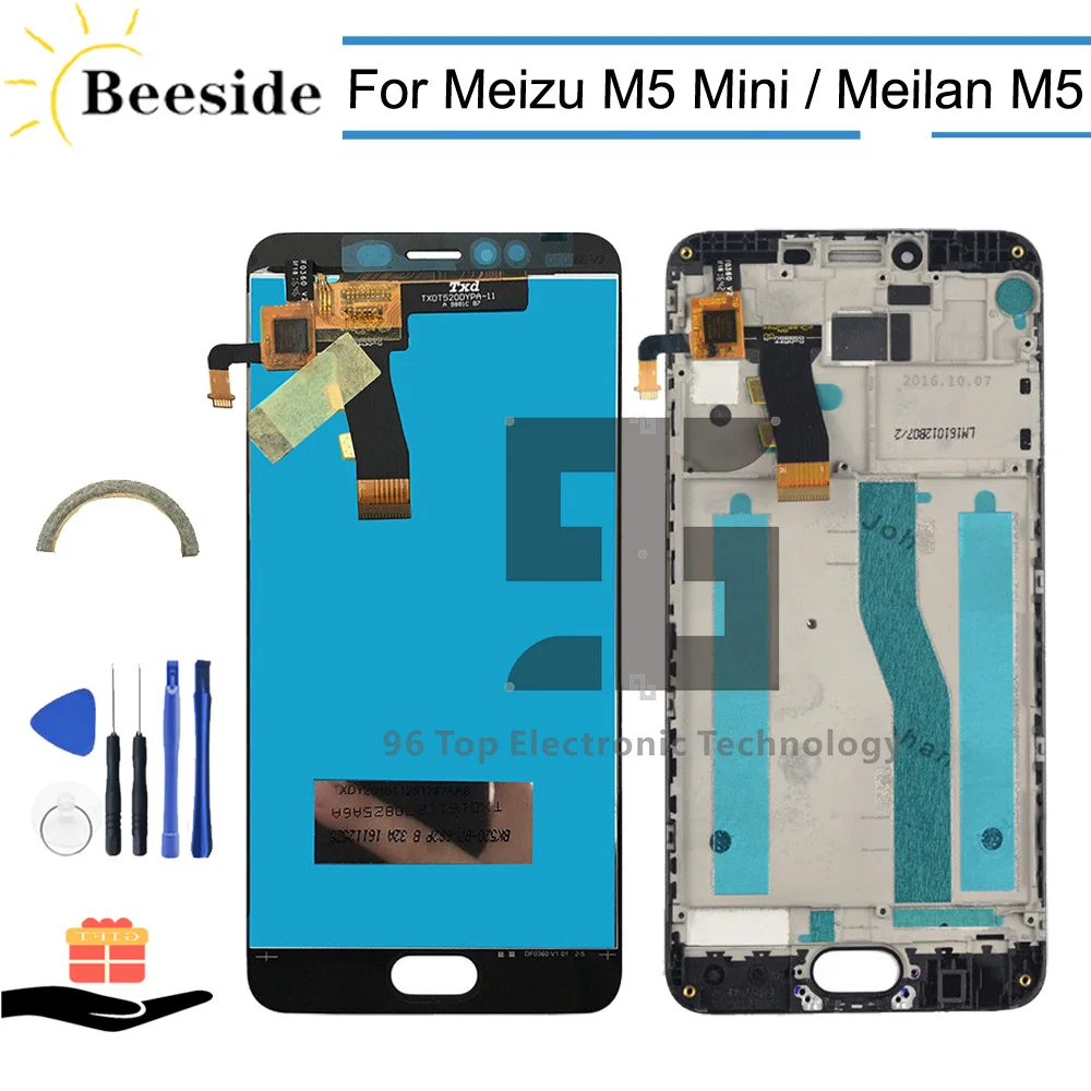 AA+ Quality LCD + Frame For Mei zu M5 M5 Mini M611D LCD Display Touch Screen Digitizer Assembly For Meilan M5 M611A M611Y M611H
AA+ Quality LCD + Frame For Mei zu M5 M5 Mini M611D LCD Display Touch Screen Digitizer Assembly For Meilan M5 M611A M611Y M611H