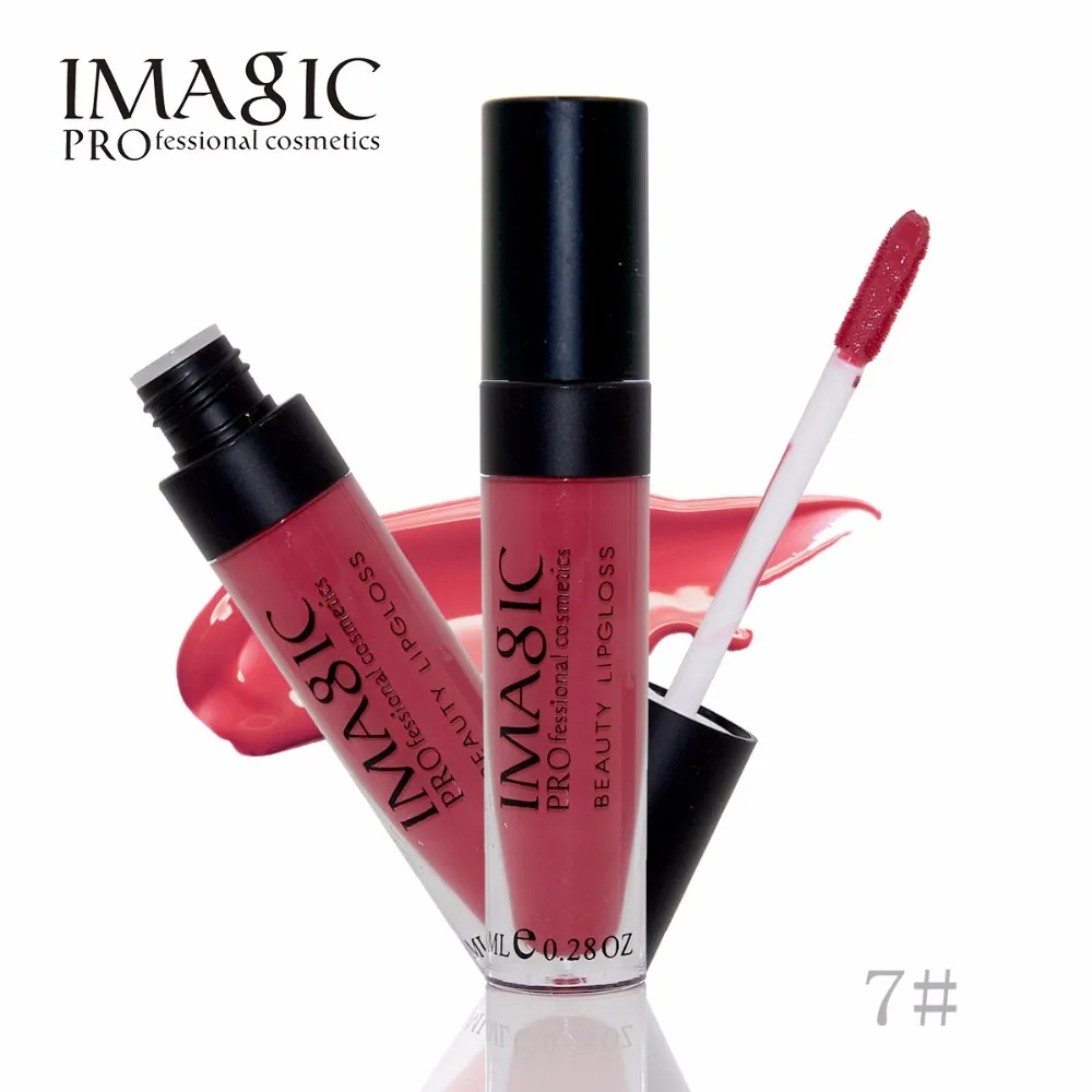 IMAGIC Matte 12Colors Lip Gloss Liquid Lipstick Waterproof Long Lasting Moisturizing Lipgloss MakeupCosmetics lips IMAGIC Matte 12Colors Lip Gloss Liquid Lipstick Waterproof Long Lasting Moisturizing Lipgloss MakeupCosmetics lips