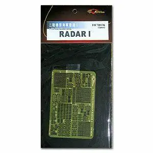 Flyhawk FH700136 World War II German Navy Shipborne Radar Antenna Group I Metal Etch Parts
Flyhawk FH700136 World War II German Navy Shipborne Radar Antenna Group I Metal Etch Parts