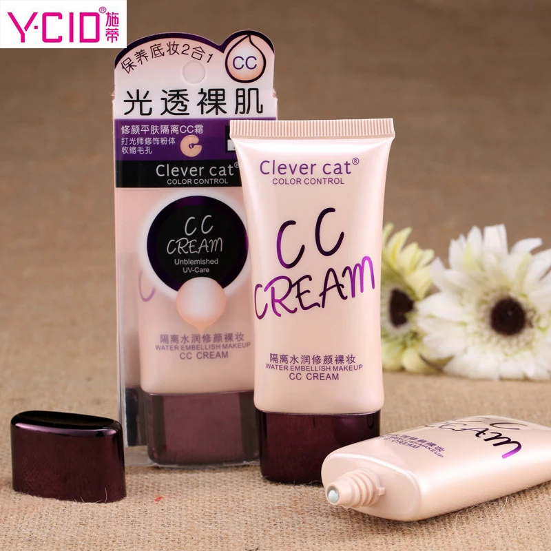 clever cat Perfect Concealer Primer Cover Skin care Blemish Make Up Matte BB&CC Cream For Face Base Makeup Foundation Cosmetics
clever cat Perfect Concealer Primer Cover Skin care Blemish Make Up Matte BB&CC Cream For Face Base Makeup Foundation Cosmetics