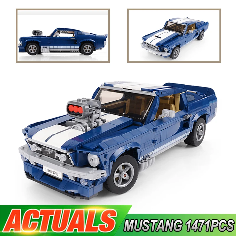 IN Stock 1471PCS Building Blocks Compatible IEGOSet Creator Expert Technic 21047 10265 Fords Mustang Gt500 Car Bricks Toys Gifts
IN Stock 1471PCS Building Blocks Compatible IEGOSet Creator Expert Technic 21047 10265 Fords Mustang Gt500 Car Bricks Toys Gifts