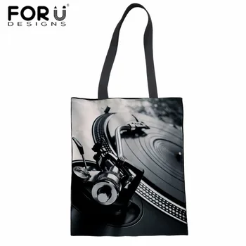 FORUDESIGNS Women Shoulder Bag DJ Loudspeaker Print Large Tote Bag for Teenager Girls Fashion Top-handle Bag Bech Bolsa Mochila
FORUDESIGNS Women Shoulder Bag DJ Loudspeaker Print Large Tote Bag for Teenager Girls Fashion Top-handle Bag Bech Bolsa Mochila
