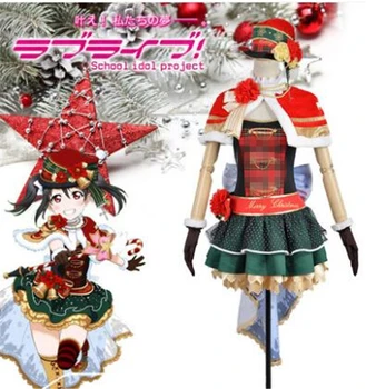 Anime Clothes 2019 Love Live Nico Yazawa Christmas Awaking Dress Cosplay Costume Cape Socks halloween costumes for women A
Anime Clothes 2019 Love Live Nico Yazawa Christmas Awaking Dress Cosplay Costume Cape Socks halloween costumes for women A