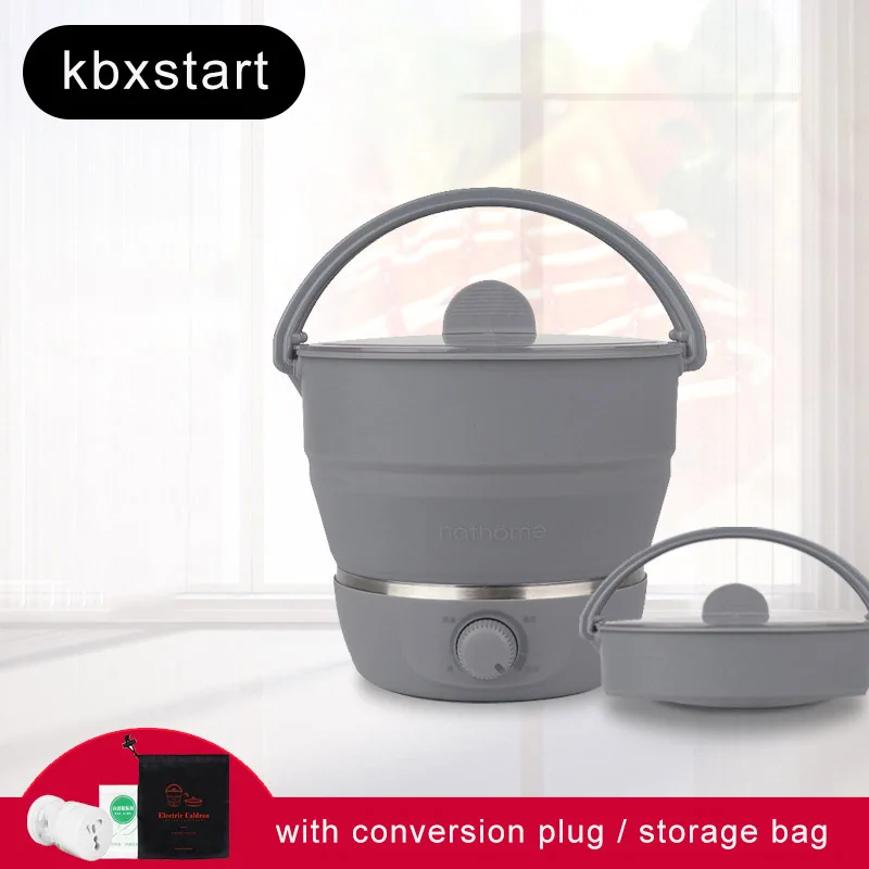 100V-240V Multifunctional Electric kettle Foldable Travel Kettle Small Hot Pot Cooker Dormitory Home Person Multi Cooker
100V-240V Multifunctional Electric kettle Foldable Travel Kettle Small Hot Pot Cooker Dormitory Home Person Multi Cooker