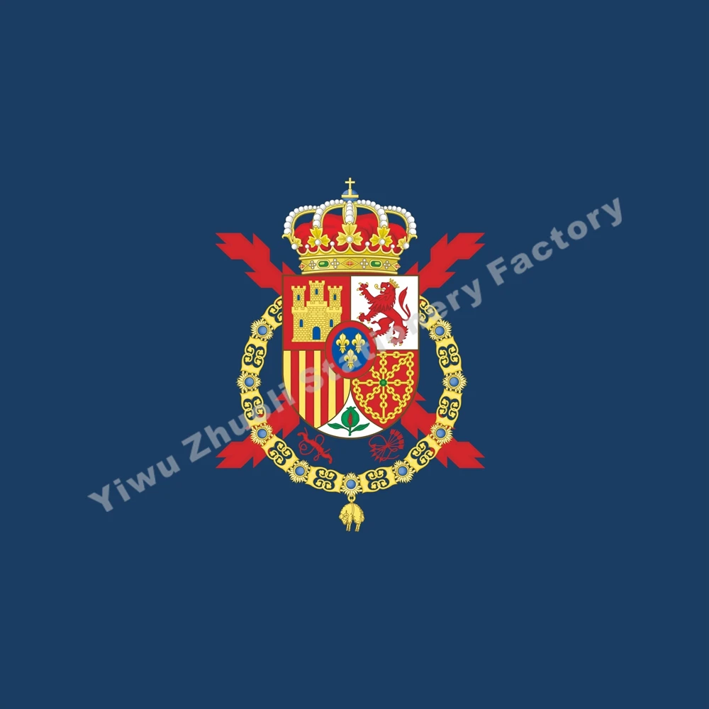 Spain Modern Spanish royalty flag 120X120cm (4x4FT) 120g 100D Polyester Double Stitched High Quality Banner Free Shipping
Spain Modern Spanish royalty flag 120X120cm (4x4FT) 120g 100D Polyester Double Stitched High Quality Banner Free Shipping