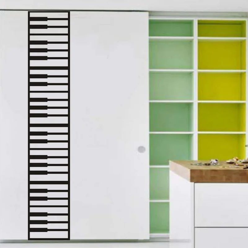 Creative Piano Key Wall Sticker Musical Instrument Music for Piano Room Decoration for Kids Room Art Decals Waterproof PVC
Creative Piano Key Wall Sticker Musical Instrument Music for Piano Room Decoration for Kids Room Art Decals Waterproof PVC