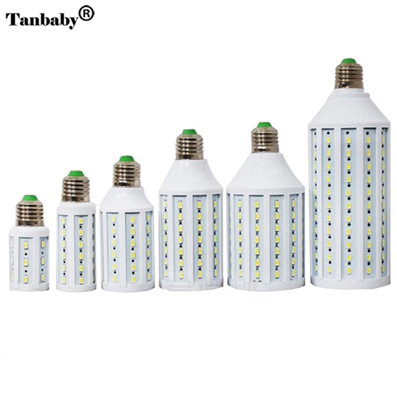 Tanbaby E27 Corn Bulb SMD 5730/5630 LED Lamp 25W 30W 40W 50W Warm/White LED Bulb 360 Degree Light&lighting Indoor
Tanbaby E27 Corn Bulb SMD 5730/5630 LED Lamp 25W 30W 40W 50W Warm/White LED Bulb 360 Degree Light&lighting Indoor