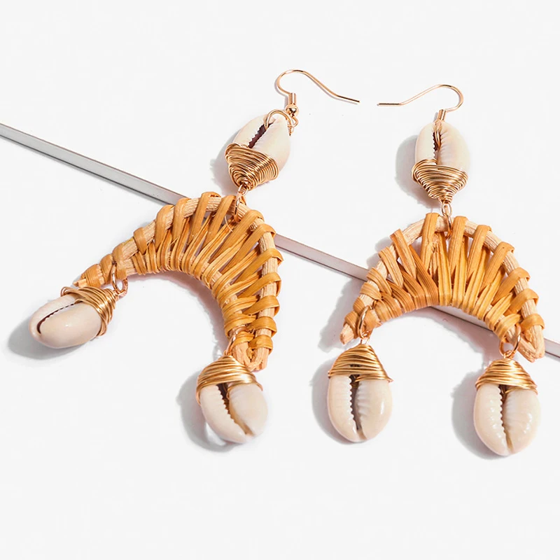 Flashbuy 2 Color Handmade Shell Drop Earrings For Women Summer Fashion Jewelry Statement Dangle Earrings
Flashbuy 2 Color Handmade Shell Drop Earrings For Women Summer Fashion Jewelry Statement Dangle Earrings