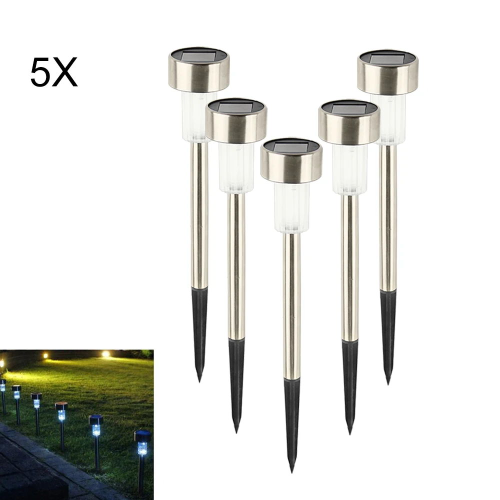 LED Garden Lawn Light RGB Waterproof Solar Powered Light Sensor For Landscape Yard Pathway Fence Outdoor Garden Decoration 5pcs
LED Garden Lawn Light RGB Waterproof Solar Powered Light Sensor For Landscape Yard Pathway Fence Outdoor Garden Decoration 5pcs