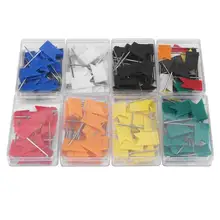 160 шт. красочные флаг Форма Географические карты Шпильки thumb tack чертежные Шпильки домашнего офиса школы канцелярские принадлежности(China)
