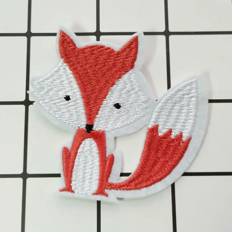 1pc Cute Fox Applique Badge Embroidered Iron on Patches For Clothes Bag Fashion Sticker Repair Diy Craft Decoration
1pc Cute Fox Applique Badge Embroidered Iron on Patches For Clothes Bag Fashion Sticker Repair Diy Craft Decoration