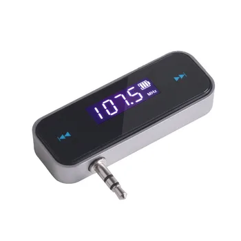 Mini Universal Wireless FM Radio Transmitter (3.5mm Jack for Phone, MP3 Player, Plus Samsung Android iPad Car MP3 Transmitter
Mini Universal Wireless FM Radio Transmitter (3.5mm Jack for Phone, MP3 Player, Plus Samsung Android iPad Car MP3 Transmitter