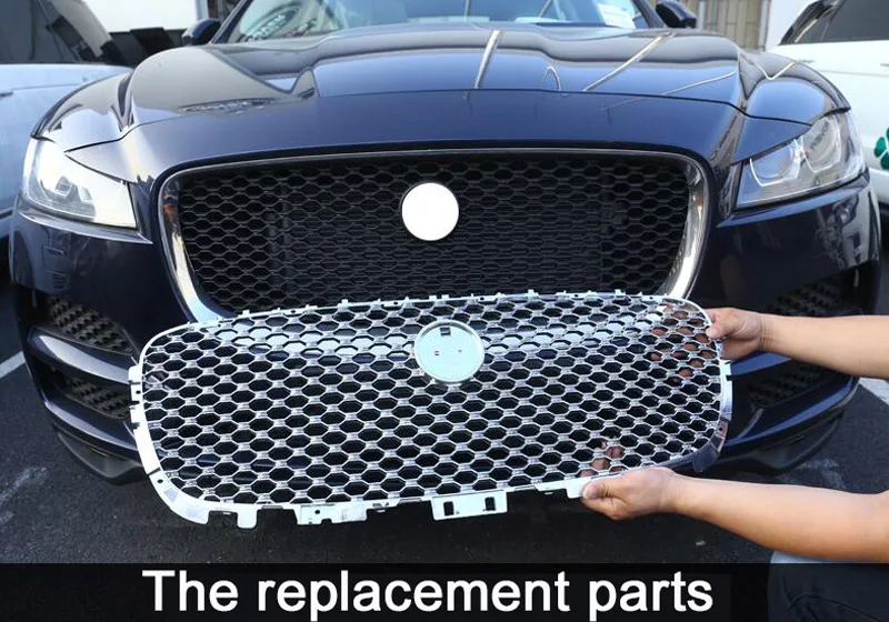 For-Jaguar-F-Pace-F-Pace-X761-2016-2017-Car-styling-ABS-Front-Grill-Cover-Trim (3)