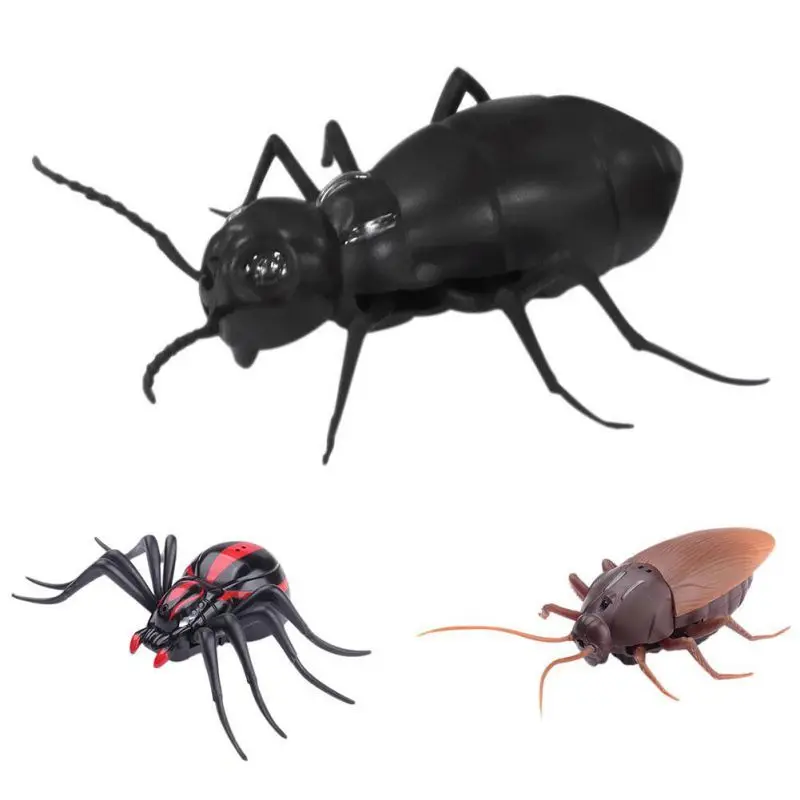 Infrared Ants / Cockroaches / Spiders Remote Control Mock Fake RC Toy Animal Toy Bugs for Party Joke Practice Entertainment 
Infrared Ants / Cockroaches / Spiders Remote Control Mock Fake RC Toy Animal Toy Bugs for Party Joke Practice Entertainment