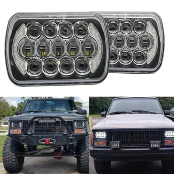 2Pcs 5X7 Inch 105W H4 LED Replacement For Sealed Beam With DRL 7x6 Inch Square Headlight For Jeep Cherokee XJ Truck FLD
2Pcs 5X7 Inch 105W H4 LED Replacement For Sealed Beam With DRL 7x6 Inch Square Headlight For Jeep Cherokee XJ Truck FLD