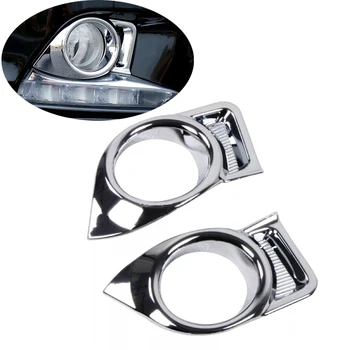 JEAZEA Car Accessories ABS Chrome Exterior Front Fog Light Lamp Cover Trims Trim Sticker For Toyota Highlander 2015
JEAZEA Car Accessories ABS Chrome Exterior Front Fog Light Lamp Cover Trims Trim Sticker For Toyota Highlander 2015